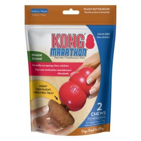 KONG Marathon Peanut Butter Flavored Dog Chew Medium - 2 count