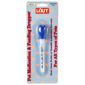 Lixit Pet Medication & Feeding Dropper - 3 ml - Medication & Eye Dropper