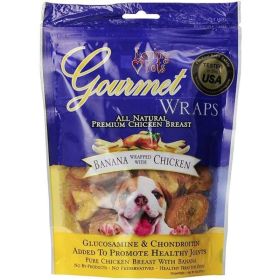 Loving Pets Gourmet Banana & Chicken Wraps - 6 oz