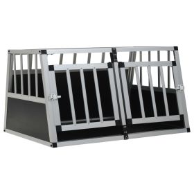 Dog Cage with Double Door 35"x27.2"x19.7"