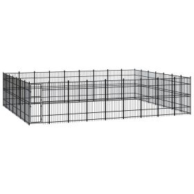 Outdoor Dog Kennel Steel 625 ftÂ¬â‰¤