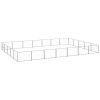 Dog Kennel Silver 376.7 ftÂ¬â‰¤ Steel