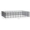 Outdoor Dog Kennel Steel 694.4 ftÂ¬â‰¤