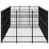 Outdoor Dog Kennel Steel 267.8 ftÂ¬â‰¤