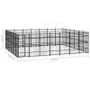 Outdoor Dog Kennel Steel 416.7 ftÂ¬â‰¤