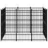 Outdoor Dog Kennel Steel 89.2 ftÂ¬â‰¤