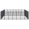 Outdoor Dog Kennel Steel 555.5 ftÂ¬â‰¤