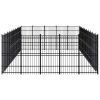 Outdoor Dog Kennel Steel 496 ftÂ¬â‰¤