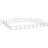 Dog Kennel Black 871.9 ftÂ¬â‰¤ Steel