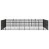 Outdoor Dog Kennel Steel 793.6 ftÂ¬â‰¤