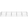 Dog Kennel Silver 53.8 ftÂ¬â‰¤ Steel