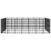 Outdoor Dog Kennel Steel 347.2 ftÂ¬â‰¤