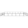 Dog Kennel Black 527.4 ftÂ¬â‰¤ Steel