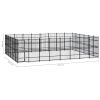 Outdoor Dog Kennel Steel 476.2 ftÂ¬â‰¤