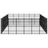 Outdoor Dog Kennel Steel 535.7 ftÂ¬â‰¤