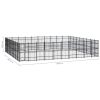 Outdoor Dog Kennel Steel 892.8 ftÂ¬â‰¤