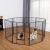 40 Inch 8 Metal Panel Heavy Duty Pet Playpen Dog Fence