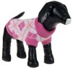 Argyle Style Ribbed Fashion Pet Sweater