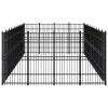 Outdoor Dog Kennel Steel 396.8 ftÂ¬â‰¤