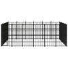 Outdoor Dog Kennel Steel 357.1 ftÂ¬â‰¤