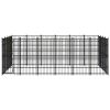 Outdoor Dog Kennel Steel 238.1 ftÂ¬â‰¤