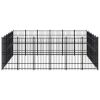 Outdoor Dog Kennel Steel 357.1 ftÂ¬â‰¤