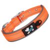 Pet dog collar; diving cloth reflective nylon collar; medium and large dog collar