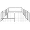 Dog Kennel Silver 172.2 ftÂ¬â‰¤ Steel