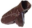 Wuff-Rider Fashion Suede Stitched Pet Coat