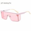 one-piece rimmed sunglasse personality letters Cross border sunglasses Manufacturer direct sales glasses